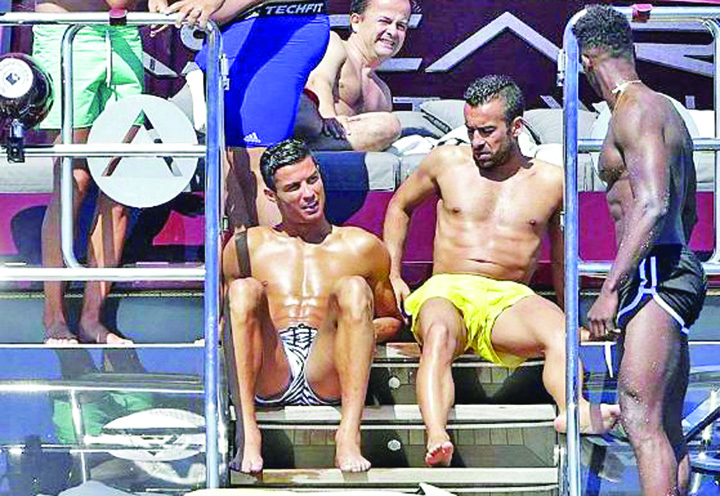 Ochii vad, inima CR 7