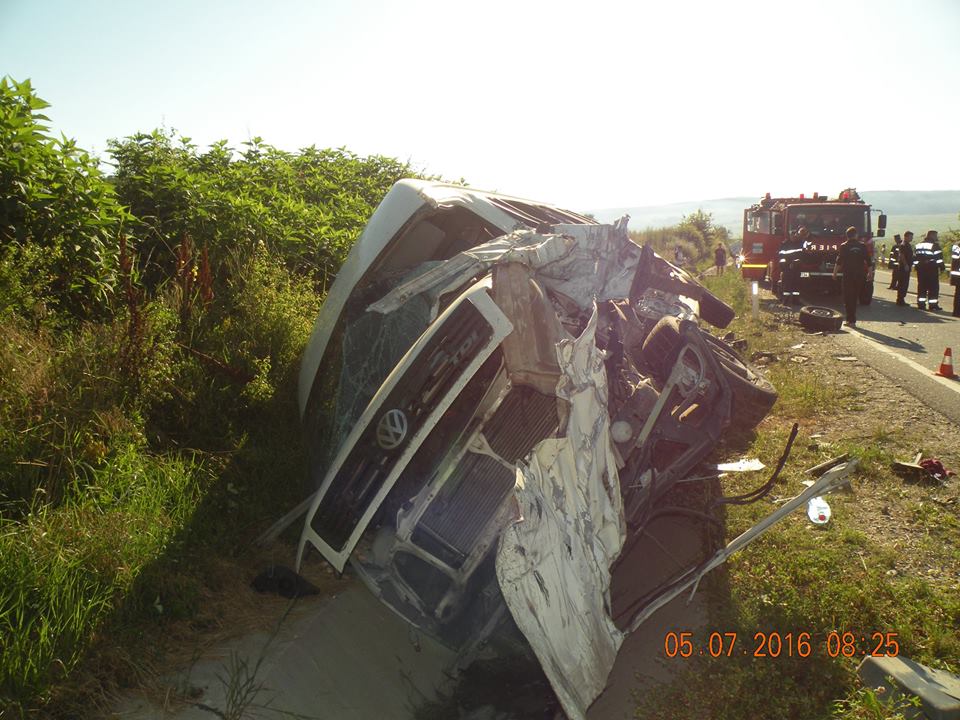 Dosar penal dupa accidentul de microbuz din Salaj