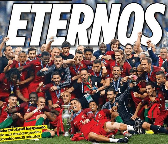 Portugalia lui Ronaldo a castigat finala Euro 2016 fara Ronaldo! Doliu la Paris