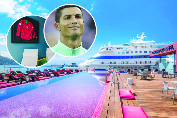 Ronaldo si-a tras hotel in Madeira