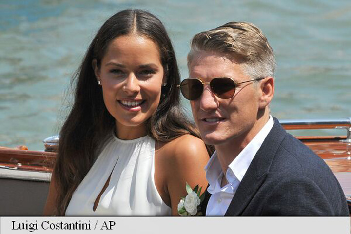 Bastian Schweinsteiger si Ana Ivanovic s-au casatorit in Venetia