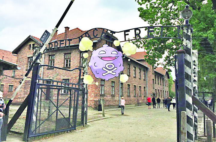 Vanatoare de pokemoni la Auschwitz