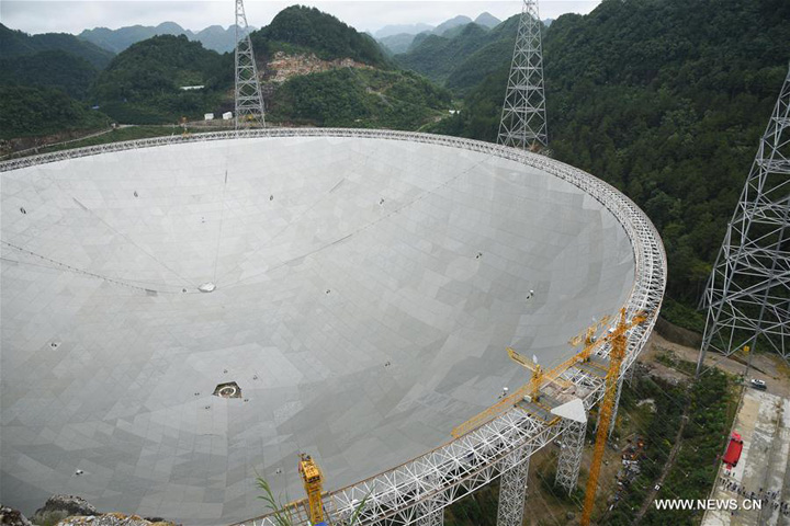 Beijing a construit un radiotelescop cat China