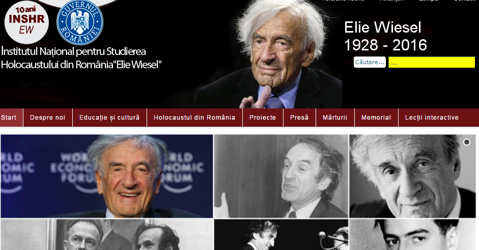 A murit Elie Wiesel. Mesajele transmise de presedinte si premier