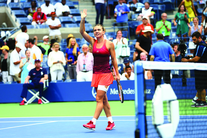 Halep a mirosit-o bine pe Keys. „Sferturi” la Wimbledon