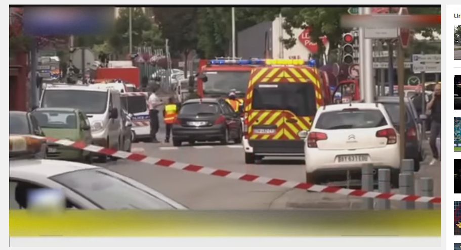 Luare de ostatici intr-o biserica franceza (VIDEO)