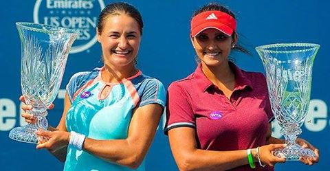 Monica Niculescu si Sania Mirza, regine la New Haven