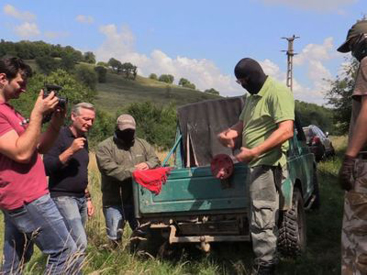Jurnalistii SKY NEWS, la bulau