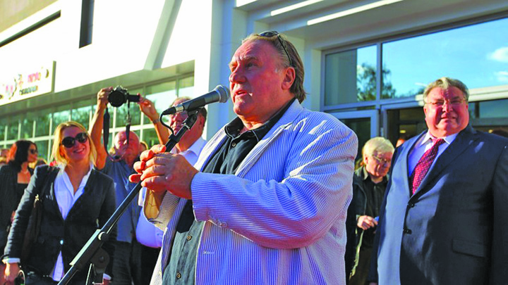 Depardieu a inaugurat un centru cinematografic in Rusia