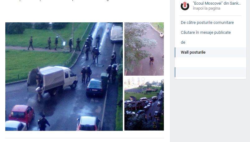 Explozii intr-un bloc dintr-un oras rusesc