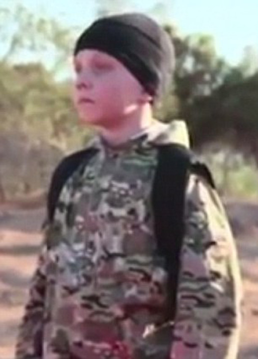Si-a recunoscut fiul de 13 ani, acum calau ISIS