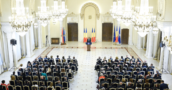 Iohannis declara politica externa subiect tabu