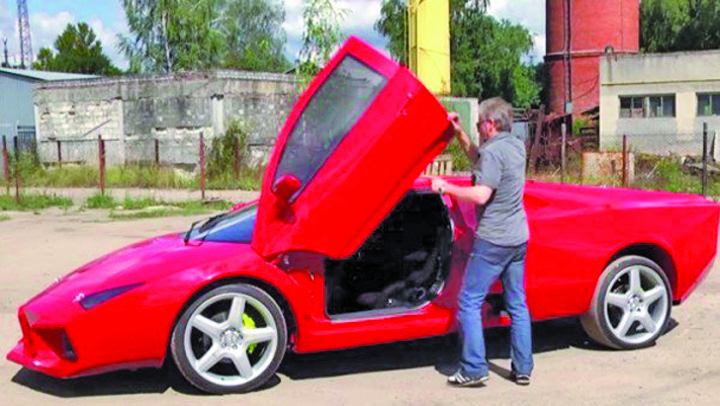 Si-a construit propriul Lamborghini