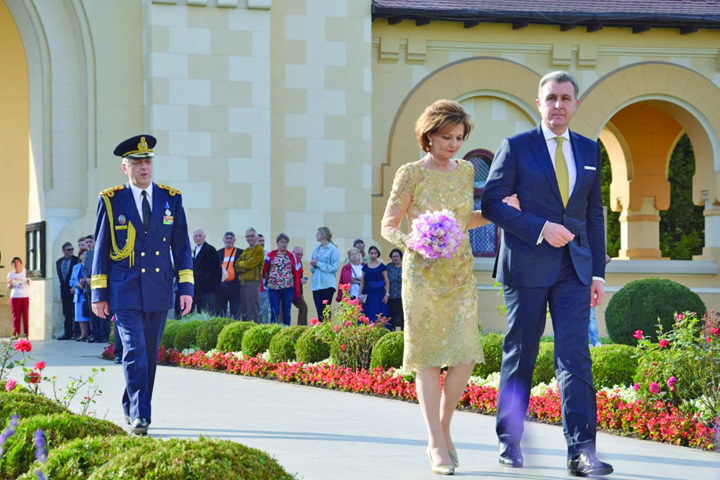 Principesa Margareta si Radu Duda si-au reinnoit juramintele