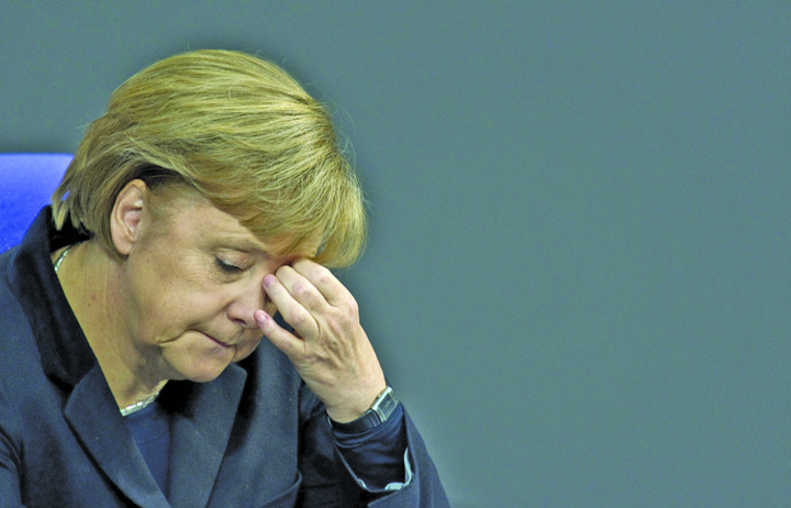 Merkel incaseaza o palma la Berlin