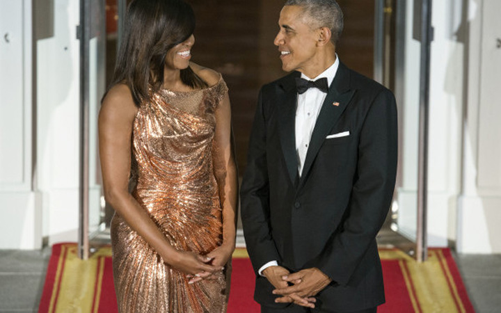 Michelle Obama, regina balului