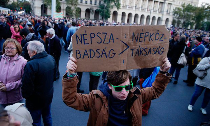 Ziarul “Nepszabadsag”, inchis de Victor Orban