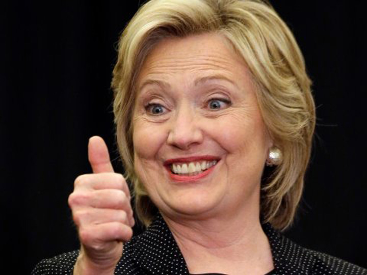 hillary-clinton-thumbs-up - Ziarul National