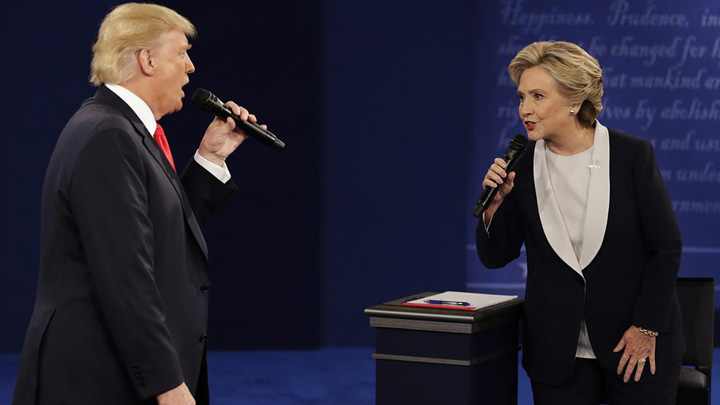 Meciul Trump-Hillary, un ”ba pe-a ma-tii” televizat