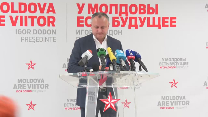 Igor Dodon vrea sa-i termine pe unionisti