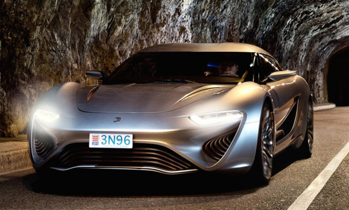 Prima masina supersport care merge cu … apa sarata!