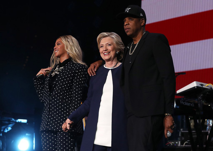 Beyonce-Knowles-Jay-Z-Hillary-Clinton-Concert-2016 - Ziarul National