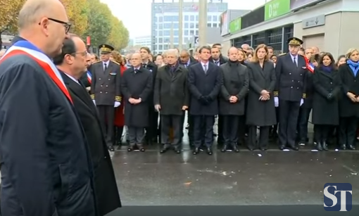 Victimele, omagiate. Un an de la atacurile de la Paris, in care au pierit si doi romani (VIDEO)