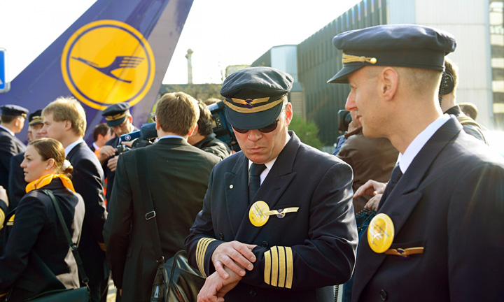 Greva pilotilor costa Lufthansa 20 de milioane de euro
