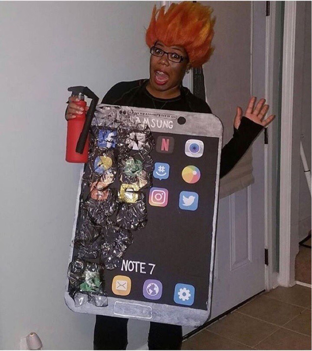 Halloween, sub semnul lui Samsung Galaxy Note 7