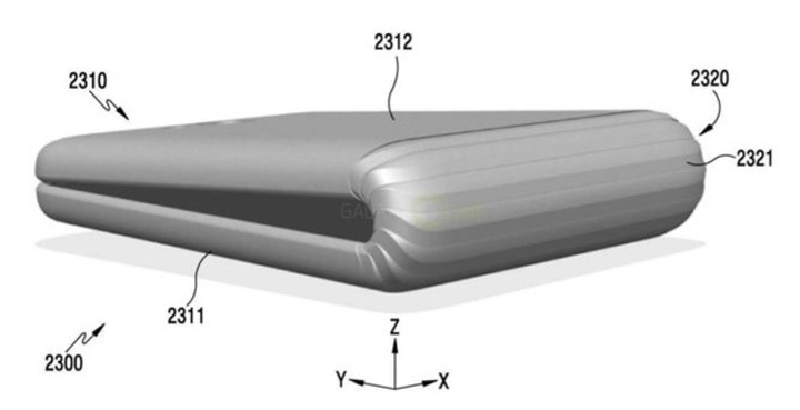 Samsung breveteaza telefonul pliabil