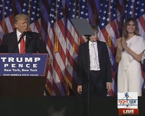 Sotii Trump, pentru prima oara la Casa Alba dupa alegeri