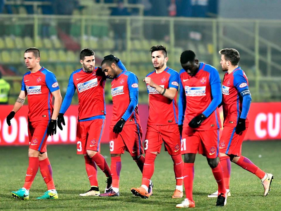 Steaua, eliminata din Cupa Romaniei de o echipa din Liga II, la penalty-uri