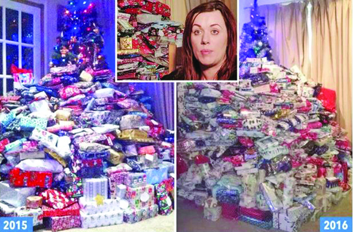 Anul asta si mai mult: peste 100 de cadouri de Craciun pentru fiecare copil al familiei!