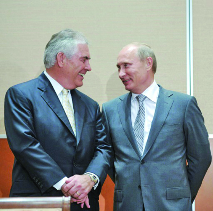 Rex Tillerson, un petrolier mai aproape de benzinaria Rusia
