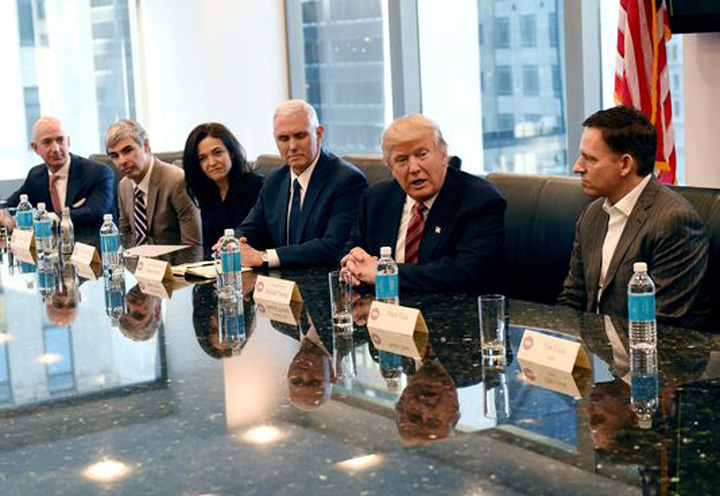 Patronii Tesla si Uber, consilieri strategici ai lui Trump