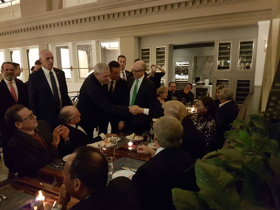Dragnea, la aceeasi masa cu Trump. Mesajul transmis liderului ales al Statelor Unite (FOTO)