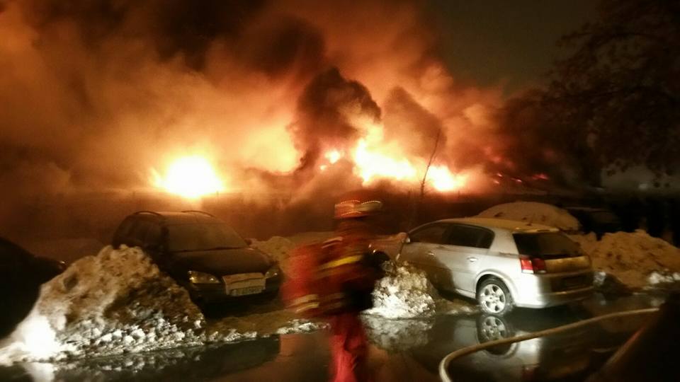 Incendiu Bamboo -peste 40 de oameni la spital, printre ei si cetateni straini
