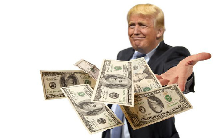Trump da la cap dolarului