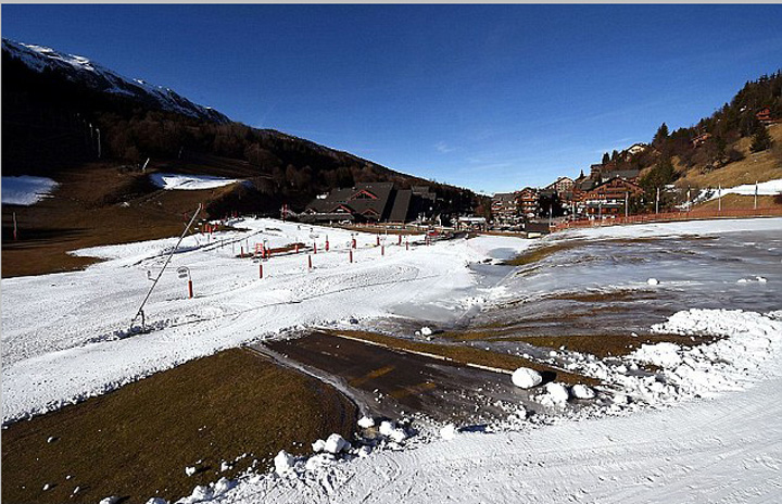 Schiatul in Alpi e pe duca