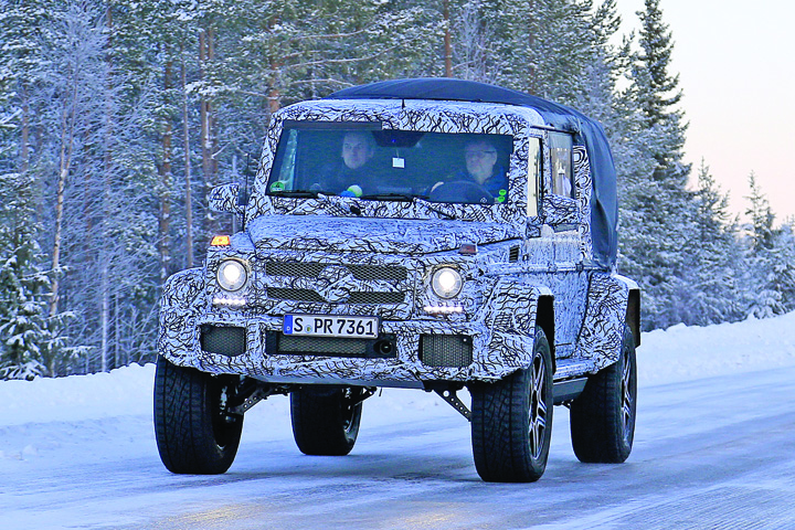 Mercedes Clasa G trece la pick-up