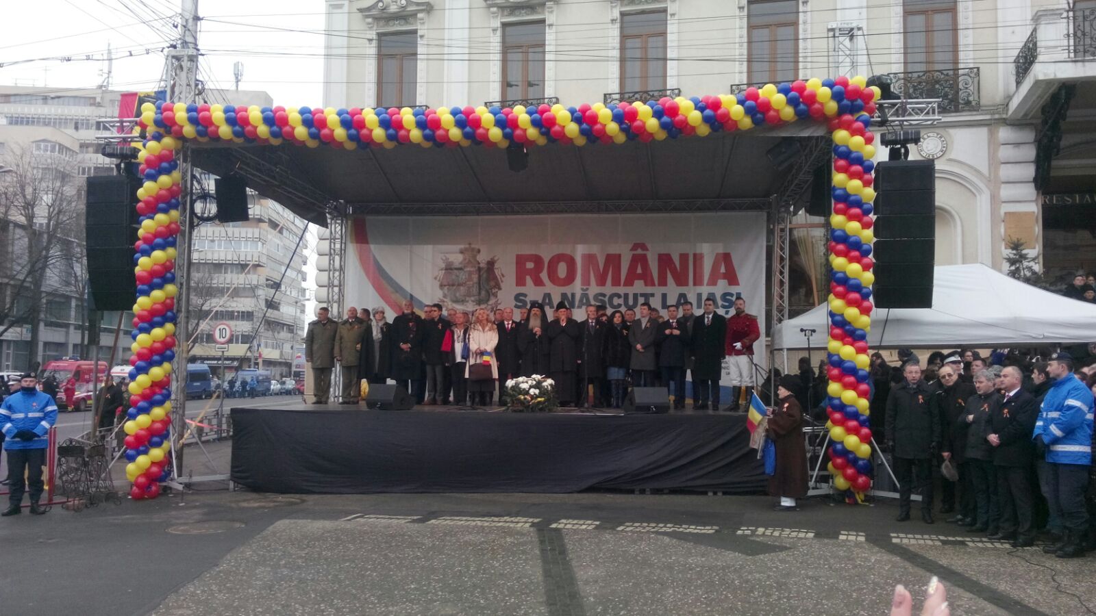 Mesagerul lui Iohannis, huiduit la Iasi, de Mica Unire