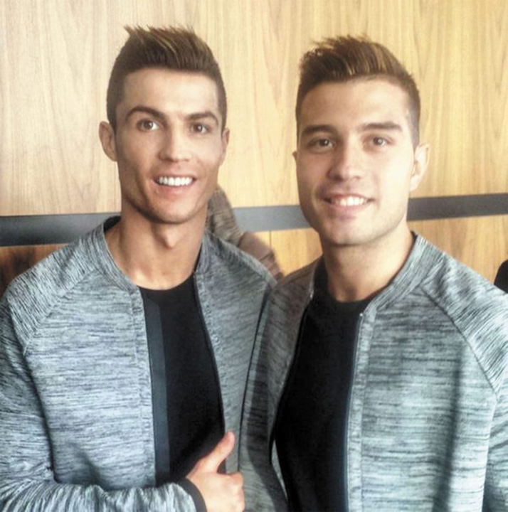 El este sosia lui Cristiano Ronaldo