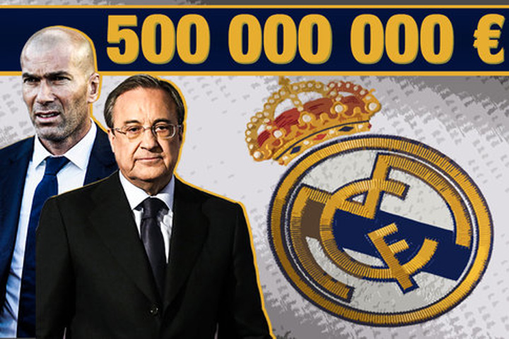 Real Madrid se vinde pe internet cu 500 milioane de euro!