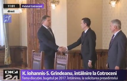 Grindeanu, din nou fata in fata cu Iohannis