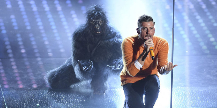 francesco-gabbani-sanremo-2017-scimmia - Ziarul National
