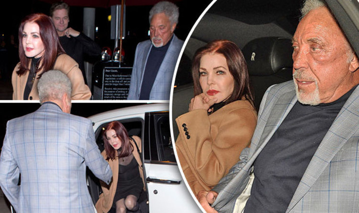 Tom Jones, relatie amoroasa cu Priscilla Presley!