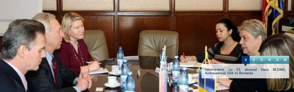 Vicepremierul Shhaideh, discutii cu ambasadorul SUA