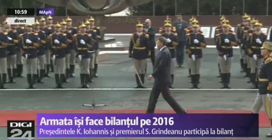 MApN si-a prezentat bilantul in prezenta lui Iohannis si Grindeanu