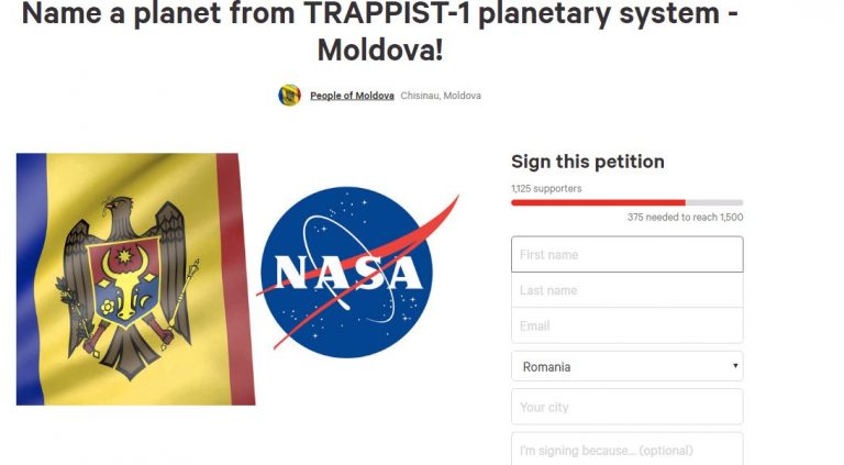 Moldovenii au haz. Si ganduri mari cu una dintre planetele recent descoperite