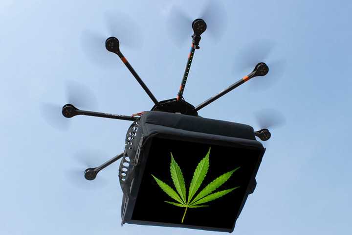 Infractorii s-au modernizat: trimit drogurile cu drone in puscarie